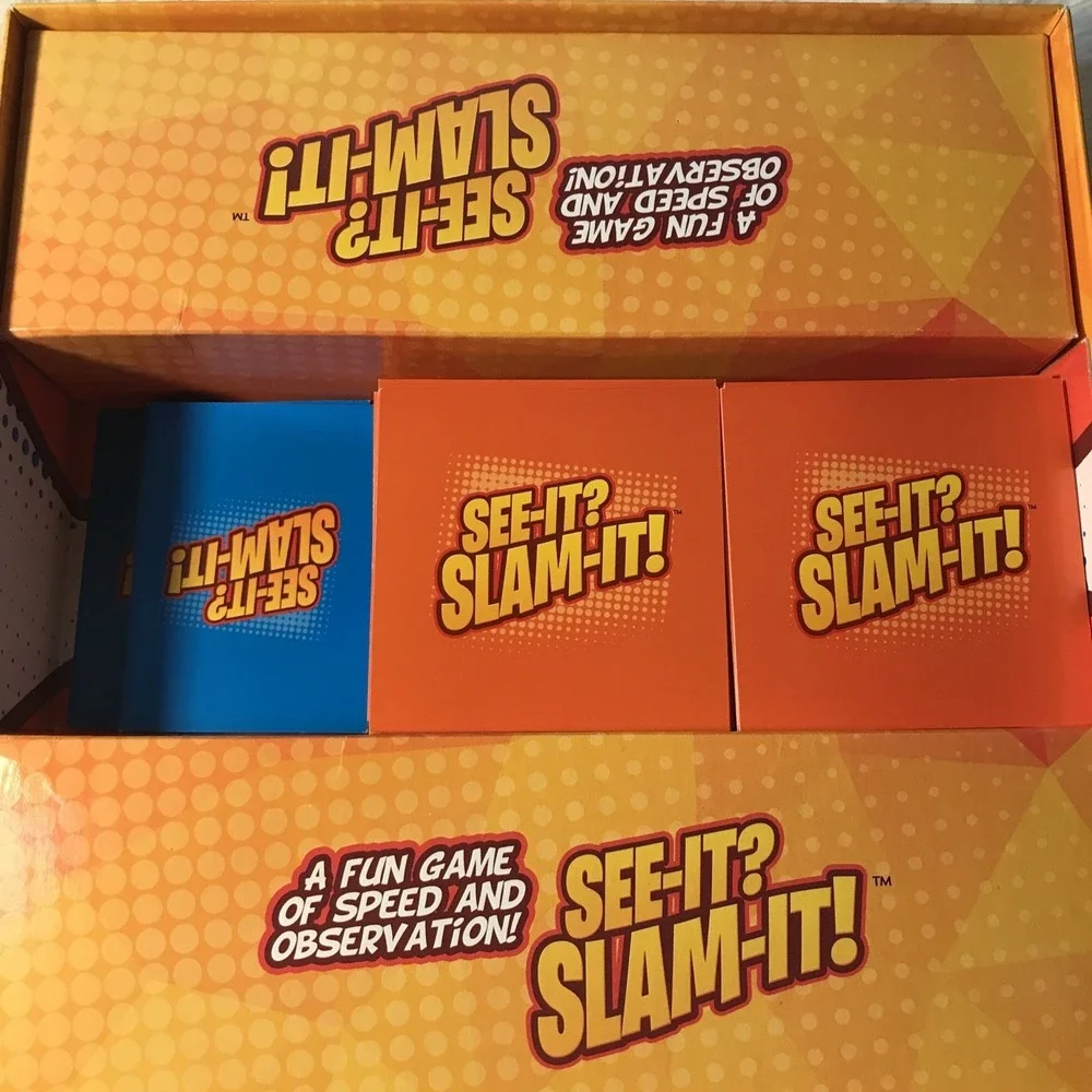 See-It? Slam-It!  COMPLETE Game by Outset 2016 FAMILY Word Party Game AGES 7+